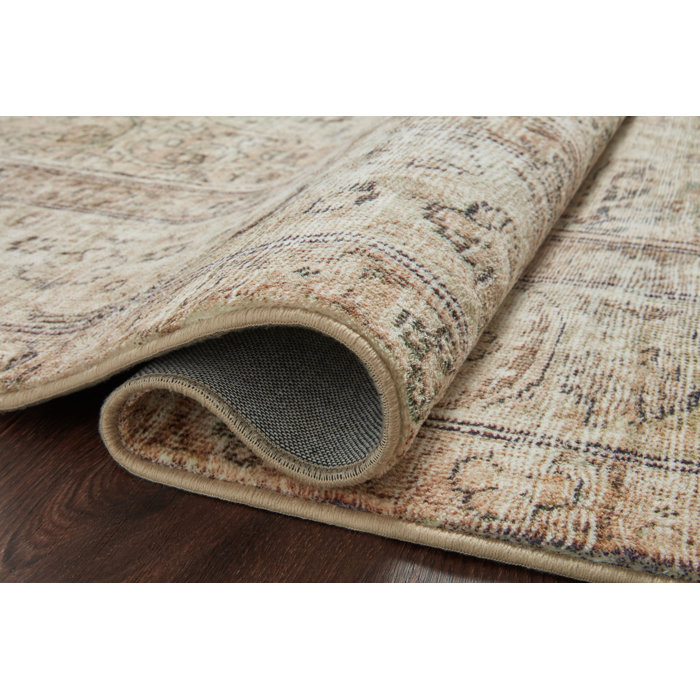 Loloi II Margot Oriental Antique/Sage Area Rug feat. CloudPile